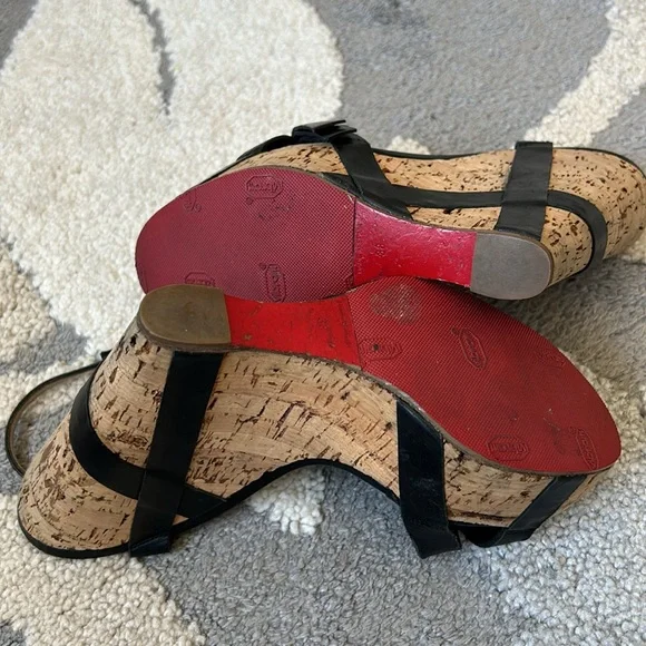 🌹Christian Louboutin Miss Cristo 140      Wedge Heel 🌹 - Picture 8 of 13